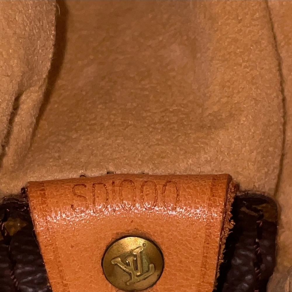 Y2K USA Made Vintage Louis Vuitton GM Looping Monogram Canvas Shoulder Handbag - Picture 15 of 17